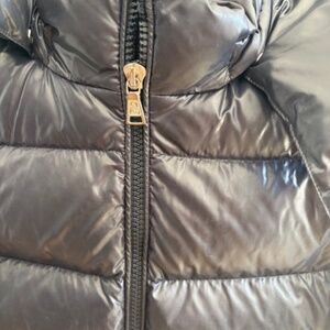 Used dark blue Moncler puffer jacket - girl 10 year old, 140 cm